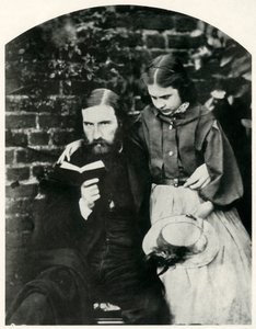 乔治·麦克唐纳（George Macdonald）和他的女儿莉莉亚·斯科特·麦克唐纳（Lilia Scott MacDonald），c1863年，1948年。