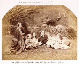 麦克唐纳家族与刘易斯·卡洛尔的肖像，1863年