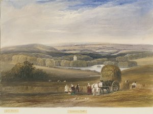 格林威银行：水彩画，编号[c1830-1840] 作者 刘易斯·约翰·伍德