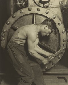 机械和蒸汽泵，1921年 作者 刘易斯·威克斯·海恩