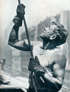 帝国大厦：摩天大楼工人，c1931 作者 刘易斯·威克斯·海恩