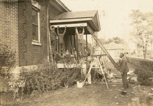 无题》，约1935年。 作者 刘易斯·威克斯·海恩