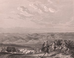 弗莱堡战役，德国，1644 年 8 月，三十年战争，钢版画在瓷纸上 作者 未知未知