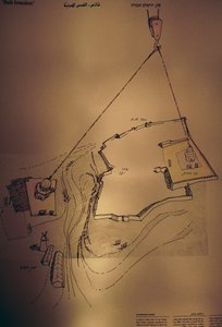 画与圆顶清真寺，耶路撒冷，以色列，大卫博物馆耶路撒冷塔 作者 未知未知