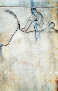 Demokleides的葬礼石碑，希腊，希腊文明，公元前4世纪后半期，细节 作者 未知未知