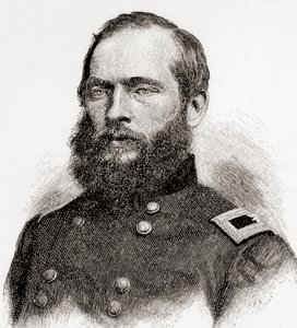 James Abram Garfield，来自 The Century Magazine，1887 年出版（版画） 作者 未知未知