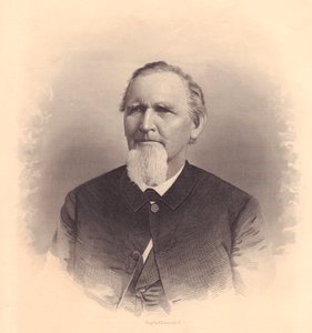 美国卫理公会牧师约翰 L 史密斯的肖像，由 FE Jones 雕刻，大约 1870 年 作者 未知未知