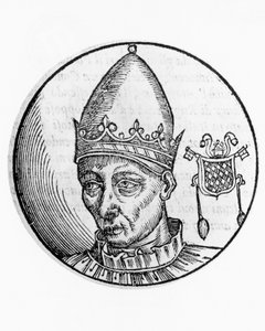 塞莱斯廷二世肖像（Guido Guelfuccio de Castello，卒于 1144 年） 作者 未知未知