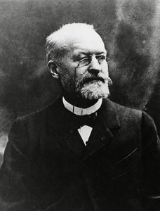 查尔斯-路易斯-阿尔方斯-拉维兰（1845-1922）的肖像，法国医学细菌学家，1907年诺贝尔医学奖，图片由尤金-皮鲁（1841-1909）拍摄。 作者 未知未知