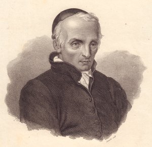 意大利宗教和神学家奥塔维奥·乔瓦尼·巴蒂斯塔·阿萨罗蒂 (1753-1829) 的肖像，博纳尔迪铜版画 作者 未知未知