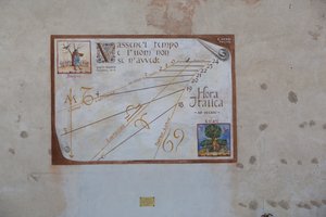 Sundiel, meridien, Aiello del Friuli, 弗留利, 意大利 作者 未知未知