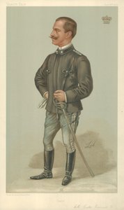 1902年6月26日，意大利的Victor Emmanuel III，“名利场”漫画
