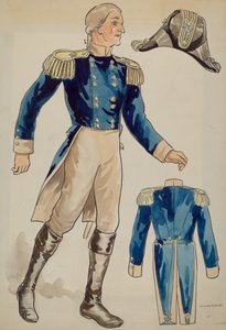 制服，约1936年。