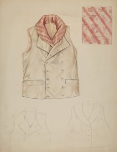 马甲，约1937年。 作者 莉莲·考西