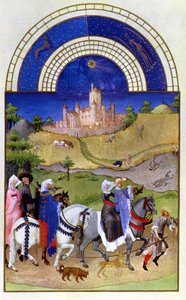 八月的传真：霍金，来自&39;Tres Riches Heures du Duc de Berry（原作见8440）