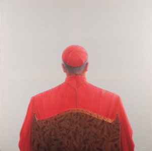 Cardinal，2012（画布上的丙烯酸）