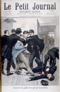 无政府主义者暗杀一名警察，1895年