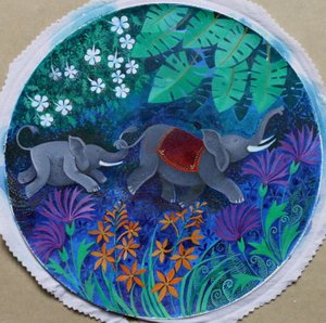 母亲和婴儿，2019年 作者 丽莎·格拉·詹森