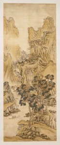 桃花源泉，1650年。 作者 刘友