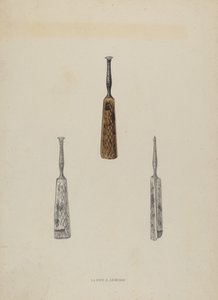 皮革指南标记，约1937年。
