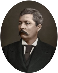 亨利·莫顿·斯坦利（Henry Morton Stanley），非洲探险家，1880年。 作者 洛克和惠特菲尔德