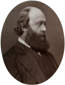 印度国务卿索尔兹伯里侯爵，1877年。 作者 洛克和惠特菲尔德