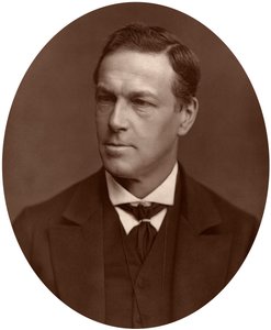 英国法官查尔斯·爱德华·波洛克爵士，1881年。 作者 洛克和惠特菲尔德