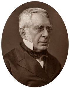 乔治·比德尔·艾里爵士（Sir George Biddell Airy），KCB，FRS，皇家天文学家，1877年。 作者 洛克和惠特菲尔德