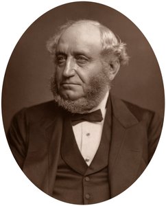 管风琴家兼作曲家乔治·乔布·埃尔维爵士（Sir George Job Elvey），1882年。