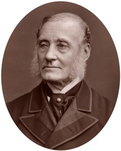 英国外交官兼皇家地理学会主席拉瑟福德·阿尔考克爵士，1877年。 作者 洛克和惠特菲尔德