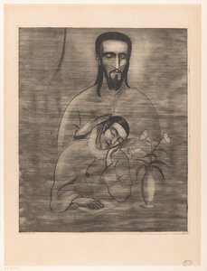 皮埃罗 饰 Christus 皮埃罗的梦（原名） 作者 Lodewijk Shelfhout（艺术家签名）