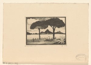 两棵树
两棵树》（原名） 作者 Lodewijk Shelfhout（艺术家签名）
