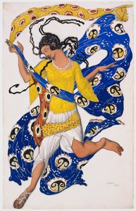 蝴蝶（安娜·帕夫洛娃的服装设计） 作者 莱昂·尼古拉耶维奇·巴克斯特