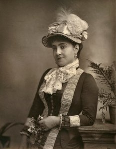 阿德丽娜·帕蒂（Adelina Patti），意大利歌剧女主角，1882年。