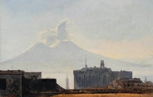 那不勒斯与维苏威火山 作者 利奥波德·罗伯特