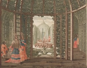 绿色的皇家内阁"，在。Tooneel Der Voornaam Nederlandse Huizen, En Lust Hove..., n.d.
