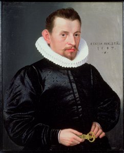 佩带出王牌的一位年轻绅士的画象，1587