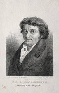 Aloys Senefelder. 作者 洛伦佐二世夸利奥