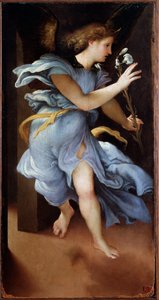 天使报喜 - 绘画 作者 洛伦佐·乐透（Lorenzo Lotto）