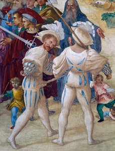 圣巴巴拉的殉难，《圣巴巴拉的故事》中的细节 作者 洛伦佐·乐透（Lorenzo Lotto）