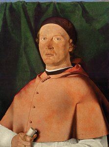 主教Bernardino de Rossi的肖像，c.1505