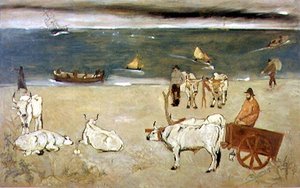 乔治卡（面板油画）
