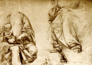 对麦当娜的两项服装研究 作者 洛伦佐·迪·克雷迪