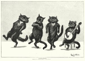 猫咪跳舞（平版） 作者 路易斯（后）温