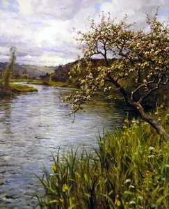 春天（油画） 作者 路易斯·阿斯顿·奈特