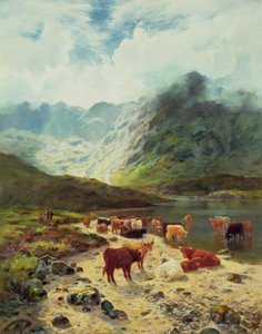 Ross-Shire Loch，1888