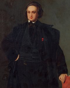 维克多雨果的肖像（1802-85），c.1833