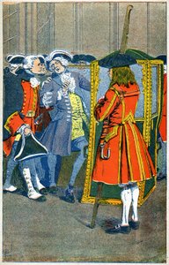 绑架维勒鲁瓦 1722年 作者 路易斯·查尔斯·邦布尔