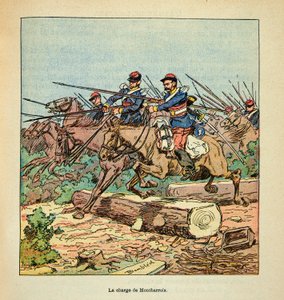 卢瓦尔河的军队》，作者是尤金-塞尔金特（Eugene Sergent, dit Grenest），由路易斯-邦布尔德（Louis Bombled）绘制（1862-1927）（法德战争；1870-1871年的战役）。11月22日的拉东之战 作者 路易斯·查尔斯·邦布尔