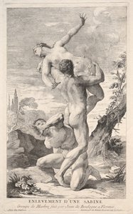 Sabines的强奸案，1700年代。 作者 路易·迪斯普雷斯